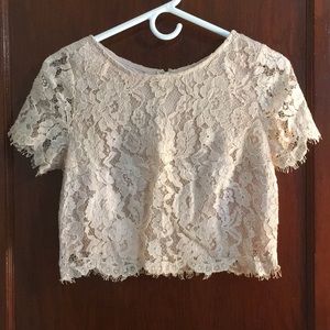 Lace Crop Top